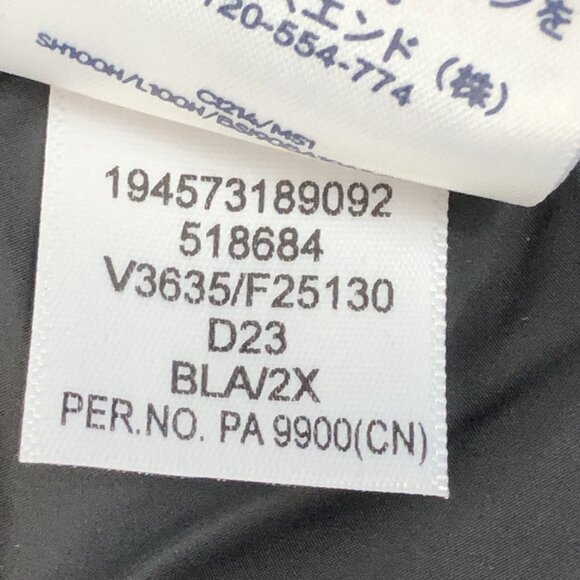 Lands End Womens Black Down Puffer Full Zip Long Vest Size 2X (20-22 W) - Picture 7 of 10